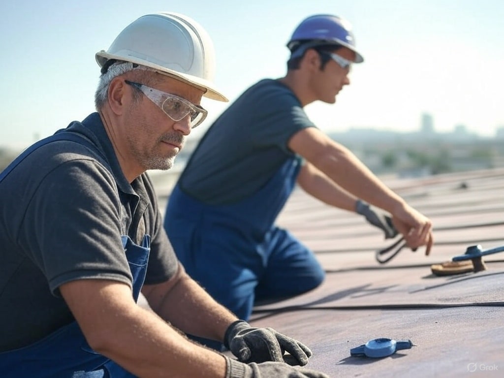 commercial roofing installation